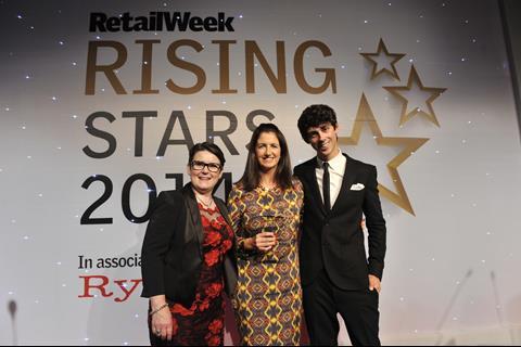 The Retail Week Rising Stars Store Manager of the Year – 51,000 sq ft plus award was awarded to Marsha Smith of IKEA.